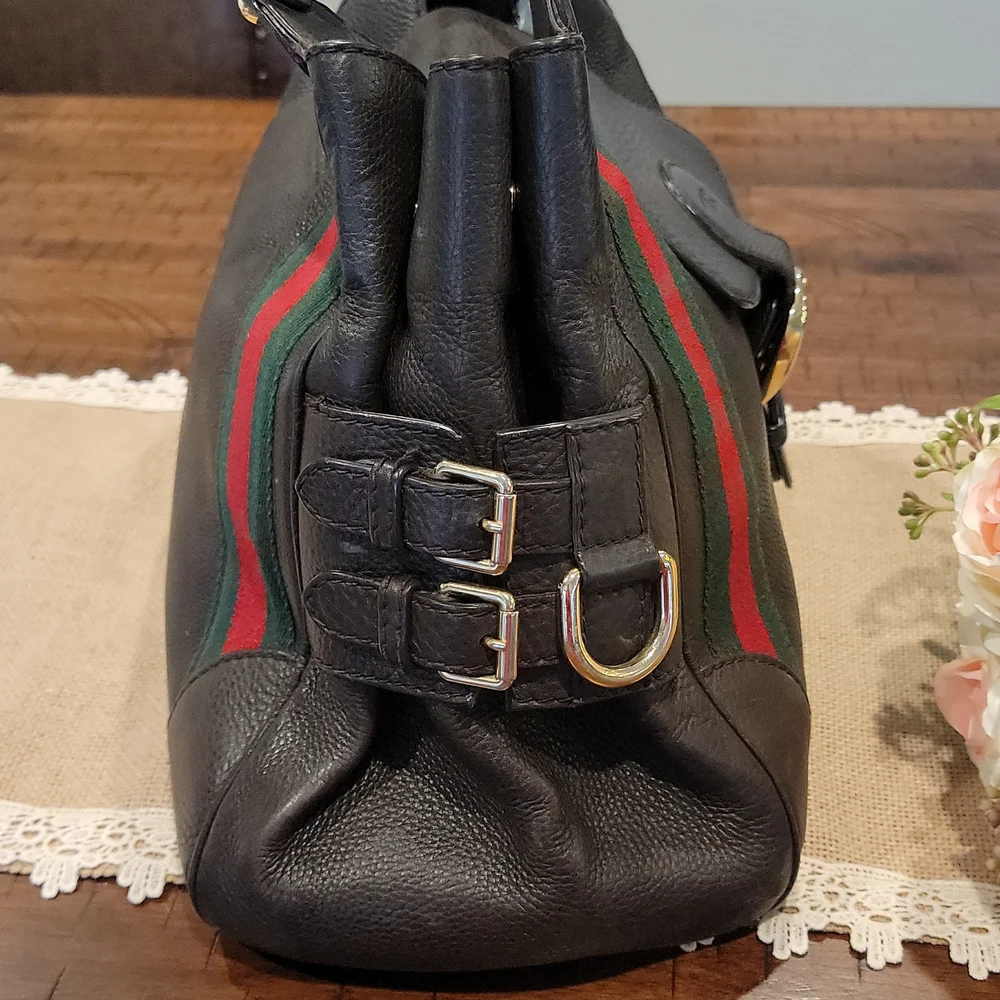 SOLD Beautiful and authentic Gucci weekender bag - Picture 4 of 14